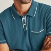 Jersey polo de manga corta