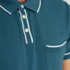 Jersey polo de manga corta