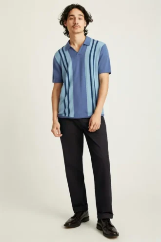 Jersey polo de merino