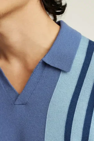 Jersey polo de merino