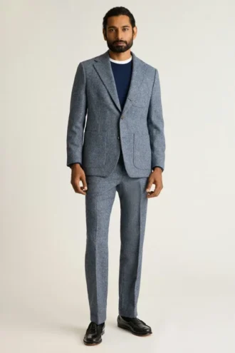 Jetsetter Blazer de tweed británico