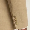 Jetsetter Blazer italiano de franela de doble botonadura