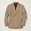 Jetsetter Blazer italiano de franela de doble botonadura