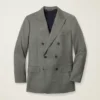 Jetsetter Blazer italiano de lana de doble botonadura Jetsetter Blazer italiano de lana de doble botonadura