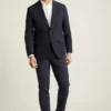 Jetsetter Blazer italiano de seersucker Jetsetter Blazer italiano de seersucker