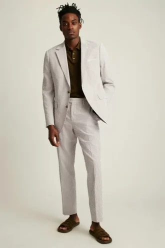 Jetsetter Blazer italiano de seersucker