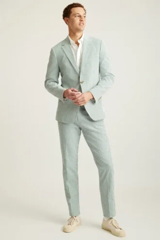 Jetsetter Blazer italiano de seersucker