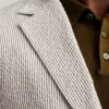 Jetsetter Blazer italiano de seersucker Jetsetter Blazer italiano de seersucker