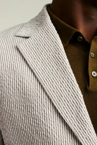 Jetsetter Blazer italiano de seersucker