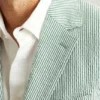Jetsetter Blazer italiano de seersucker Jetsetter Blazer italiano de seersucker