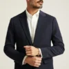 Jetsetter Blazer italiano de seersucker Jetsetter Blazer italiano de seersucker