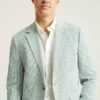 Jetsetter Blazer italiano de seersucker Jetsetter Blazer italiano de seersucker