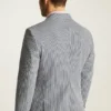 Jetsetter Blazer italiano de seersucker Jetsetter Blazer italiano de seersucker