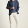 Jetsetter Blazer italiano de seersucker Jetsetter Blazer italiano de seersucker