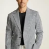 Jetsetter Blazer italiano de seersucker Jetsetter Blazer italiano de seersucker