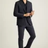 Jetsetter Blazer italiano de seersucker Jetsetter Blazer italiano de seersucker