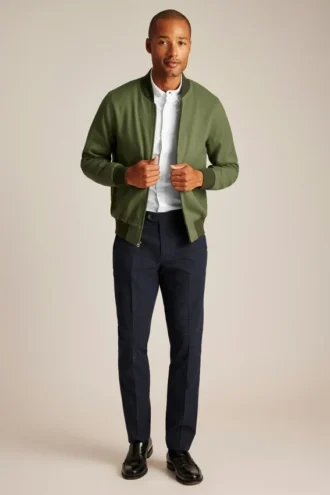 La bomber Herringbone Boulevard