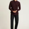 La camisa de pana elástica