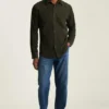 La camisa de pana elástica