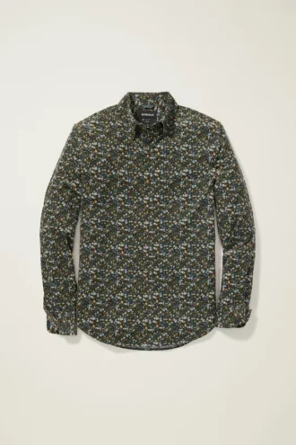 La camisa de pana elástica