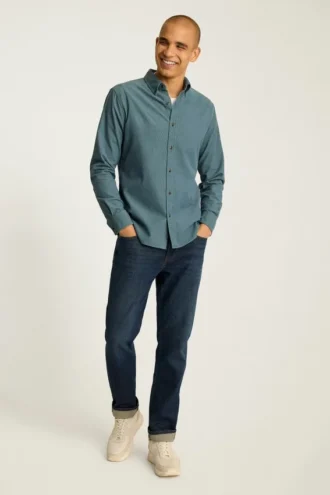 La camisa de pana elástica