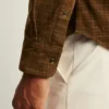 La camisa de pana elástica