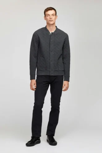 La chaqueta bomber acolchada tipo gofre