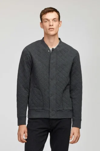 La chaqueta bomber acolchada tipo gofre