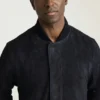 La chaqueta bomber de ante La chaqueta bomber de ante