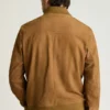 La chaqueta bomber de ante La chaqueta bomber de ante