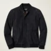 La chaqueta bomber de ante La chaqueta bomber de ante
