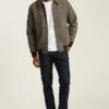 La chaqueta bomber de lana italiana