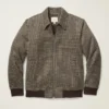 La chaqueta bomber de lana italiana