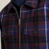 La chaqueta de algodón cepillado La chaqueta de algodón cepillado