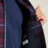 La chaqueta de algodón cepillado La chaqueta de algodón cepillado