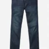 Los vaqueros azules: denim clásico en múltiples lavados Los vaqueros azules: denim clásico en múltiples lavados