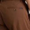 Pantalón chino de algodón elástico Pantalón chino de algodón elástico