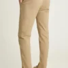 Pantalón chino de algodón elástico Pantalón chino de algodón elástico