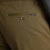 Pantalón chino de algodón elástico Pantalón chino de algodón elástico