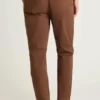 Pantalón chino de algodón elástico Pantalón chino de algodón elástico