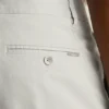 Pantalón chino de algodón elástico