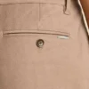 Pantalón chino de algodón elástico