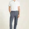 Pantalón chino de sarga cepillada