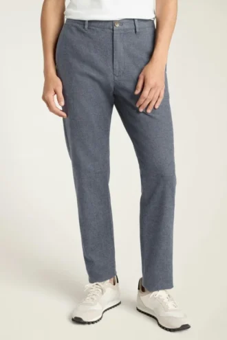 Pantalón chino de sarga cepillada