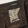 Pantalón chino de sarga cepillada