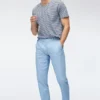 Pantalón chino elástico Oxford Pantalón chino elástico Oxford
