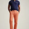 Pantalón chino elástico refinado Pantalón chino elástico refinado