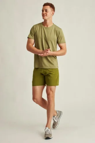Pantalón corto de gimnasio sin forro