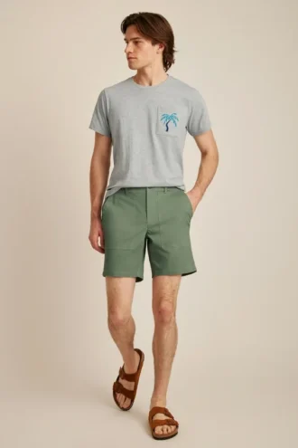 Pantalón corto ligero de viaje
