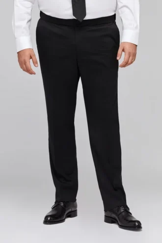 Pantalón de esmoquin de lana italiana Capstone | Tallas grandes